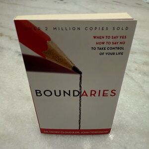 Boundaries Book by Dr. Henry Cloud & Dr. John Townsend